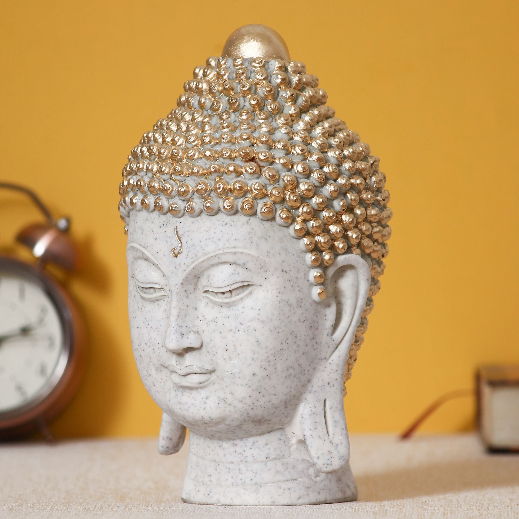 eCraftIndia Decorative Buddha Head